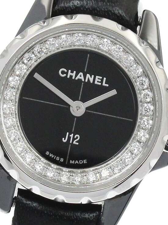 CHANEL J12 XS H4663 Diamond black Dial Quartz Ladies Watch main image 4